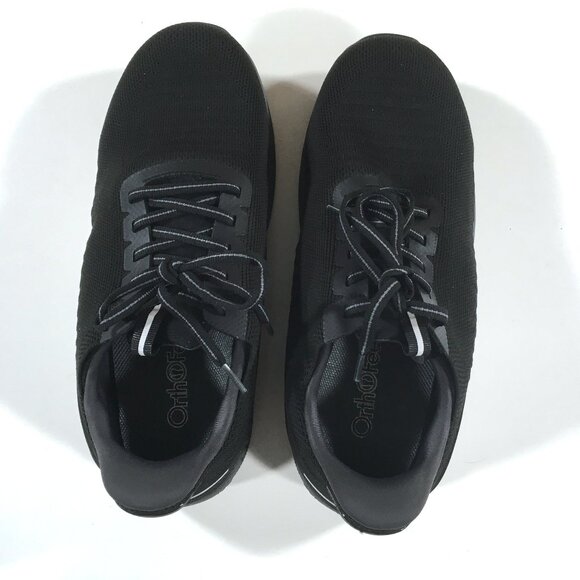 Orthofeet Yari Hands Free Orthotic Sneakers Mens Size 8.5 6E XX-Wide Black 20011 main image 8